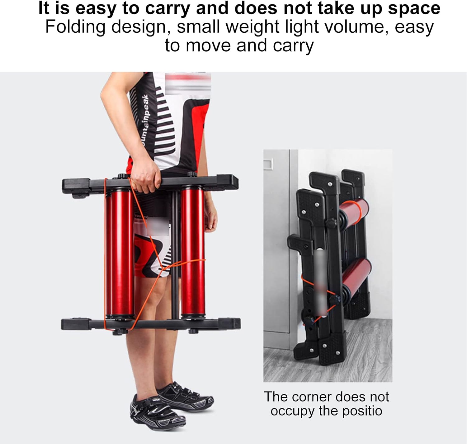 Bicycle Training Platform, Silent Roller Mountain Bike Training Stand,for Indoor Cycling Club