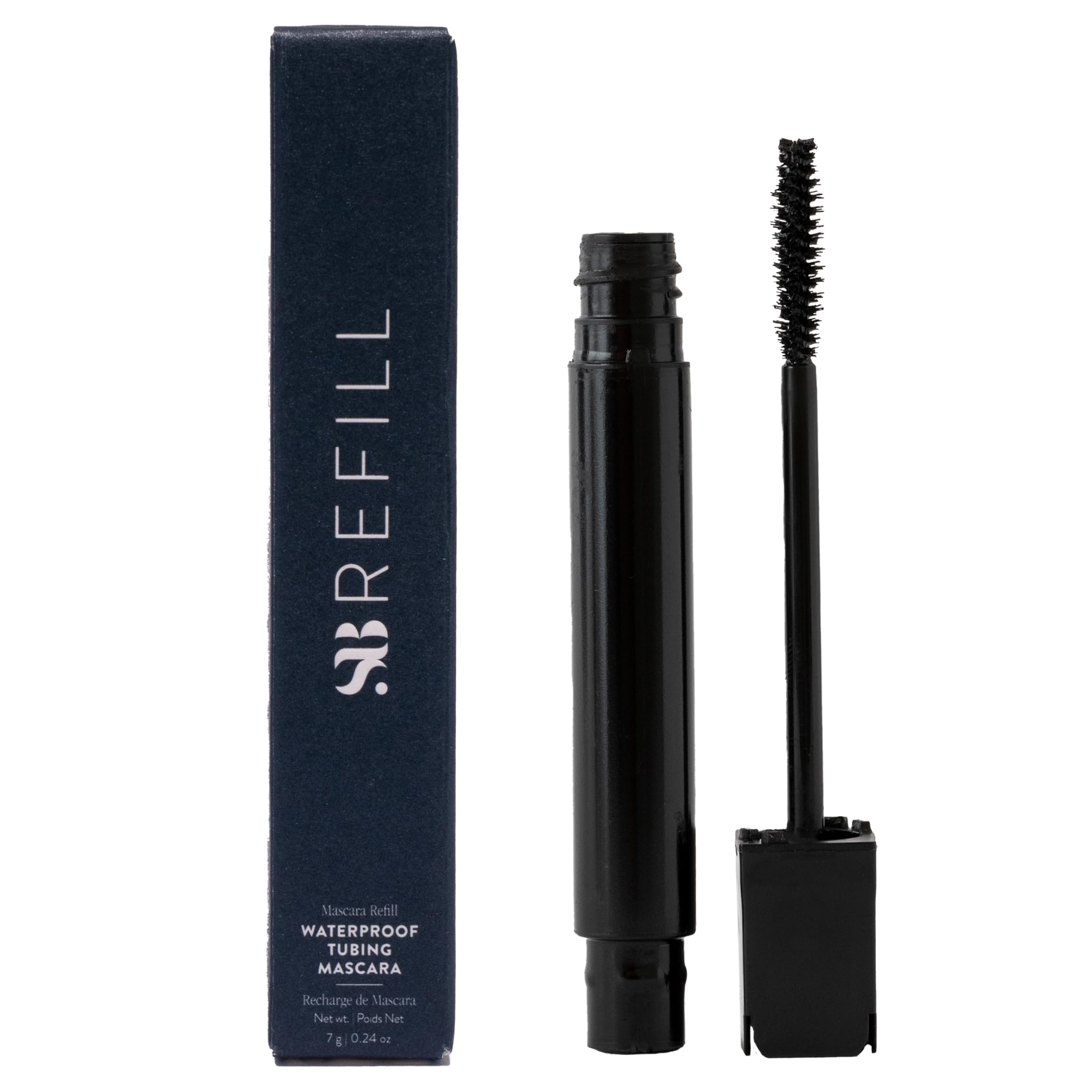 Amazon.com : SOSHE Beauty - Waterproof Tubing Mascara Refill | Transfer-Proof, Petrolatum Free | Clean, Vegan, Cruelty-Free, Certified Plastic Negative : Beauty & Personal Care