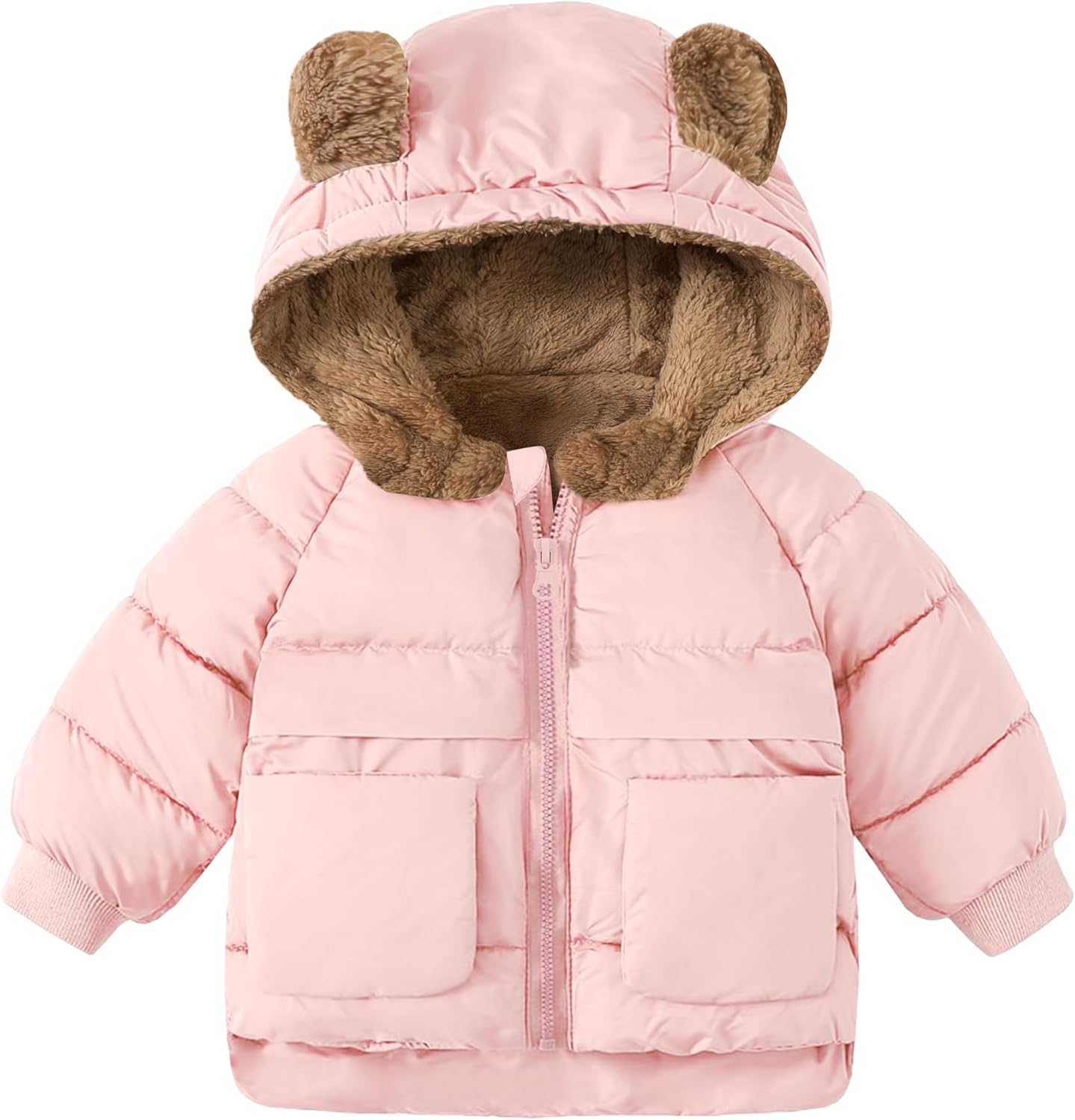 TUONROAD Baby Girls Coats for 6 Months-5 Years Toddlers Boy Winter Jacket Warm Bear Hooded Outdoor Coats Size 5 TUONROAD Baby Girls Coats for 6 Months-5 Years Toddlers Boy Winter Jacket Warm Bear Hooded Outdoor Coats Size 5