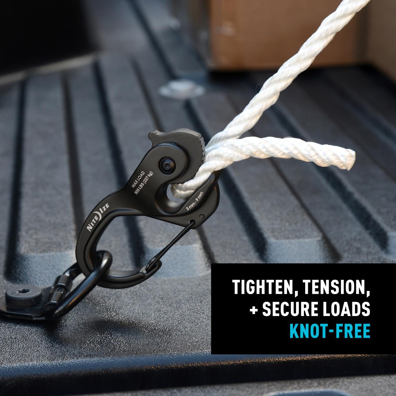 Nite Ize NCJLA-01-R3 CamJam XT Aluminum Rope and Cord Tighteners