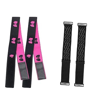 2 Pcs Melting Band & 2 Pcs Wig Straps Elastic Band