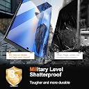 OpenTech® Military-Grade Gorilla Tempered Glass for Samsung Galaxy S26 with Fingerprint Unlock, Edge to Edge Coverage - Case Friendly, Anti-scratch and Bubble free installation kit gallery image