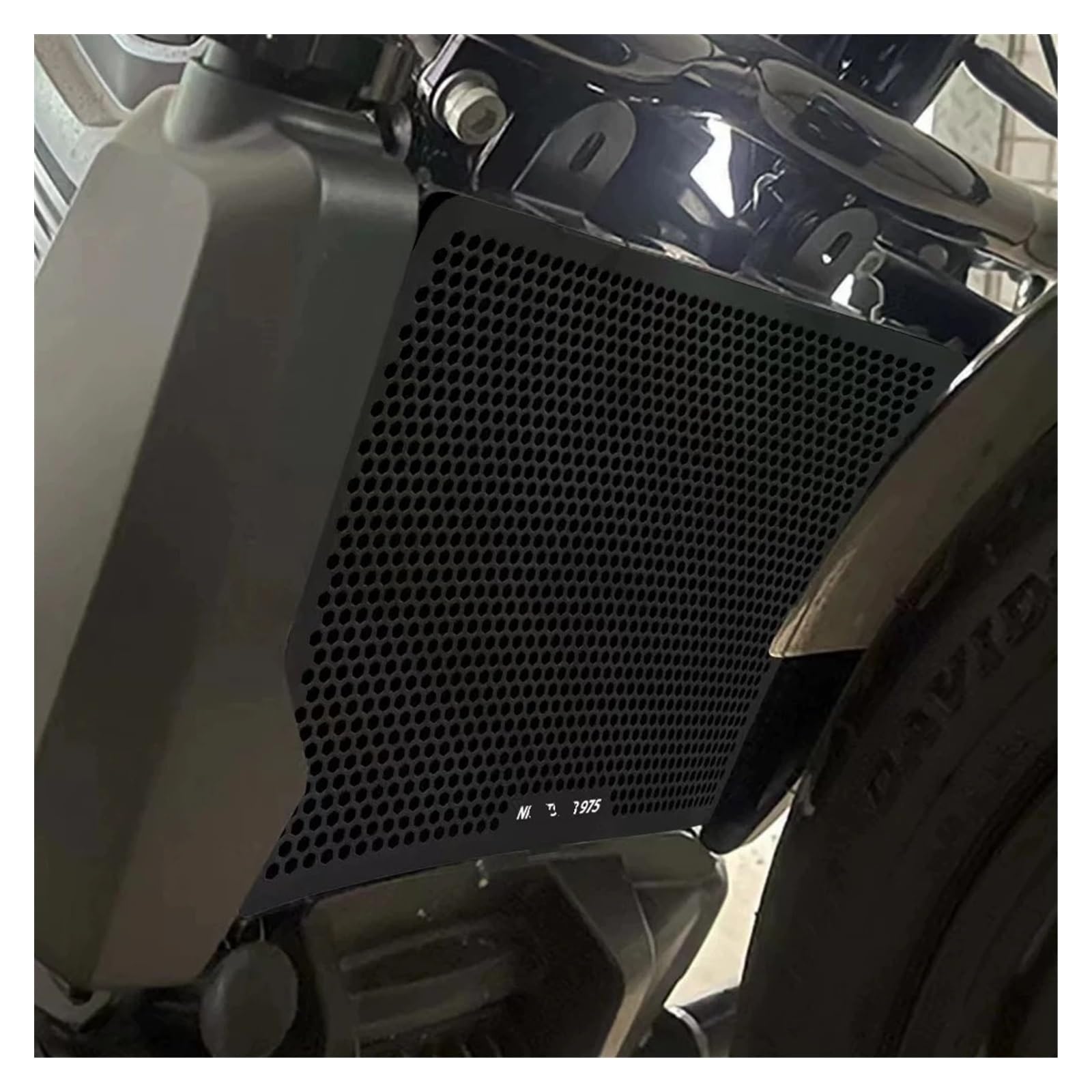 Griglia Di Protezione Radiatore In Alluminio Per Harley Nightster 975 RH975 2022-2023 – Copertura Raffreddamento Nera