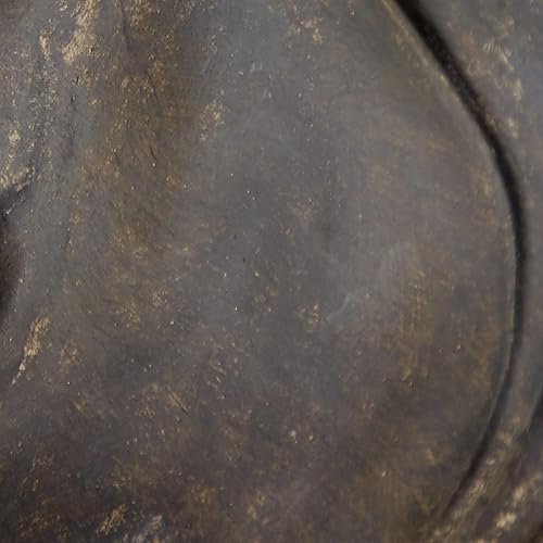 Miniatura 10 de Deco 79 Escultura de caballo Polystone, 22 "x 7" x 25", marrón