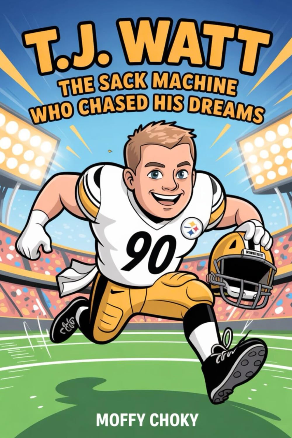 T.J. WATT: THE SACK MACHINE WHO CHASED HIS DREAMS: The Incredible Rise of a Record-Breaking Defender (Inspiring Sports Legends Stories for Kids)