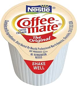 Coffee-mate Coffee Whitener, Original Liquid Singles, 11 ml (Pack of 180)