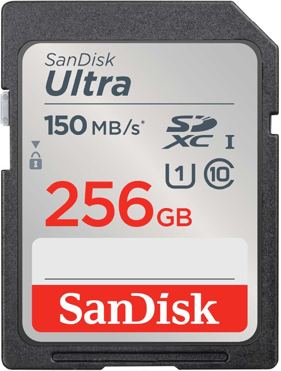 SanDisk Ultra SDSDUNC-256G-GH3NN SD Card 256GB SDXC Class 10 UHS-I Read Up to 150 MB/s New Package