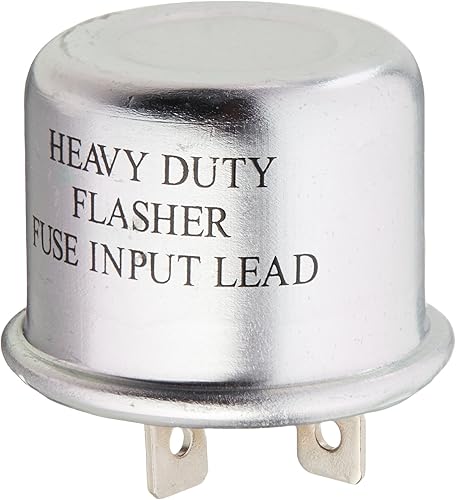 Miniatura 2 de CEC Industries TF552536 Luz intermitente térmica de 12 V, 2 terminales en caja, 1 paquete