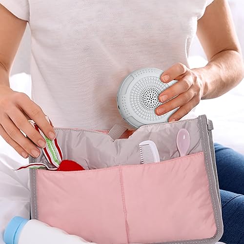 Miniatura 9 de Paquete de 2 máquinas de sonido portátiles azul+blanco