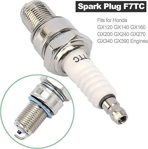 Miniatura 8 de Carcasa del filtro de aire GX160 con conjunto de filtro de aire para Honda GX120 GX140 GX160 GX200 168F Motor Cortacésped Reemplazar 17230-Z51-820