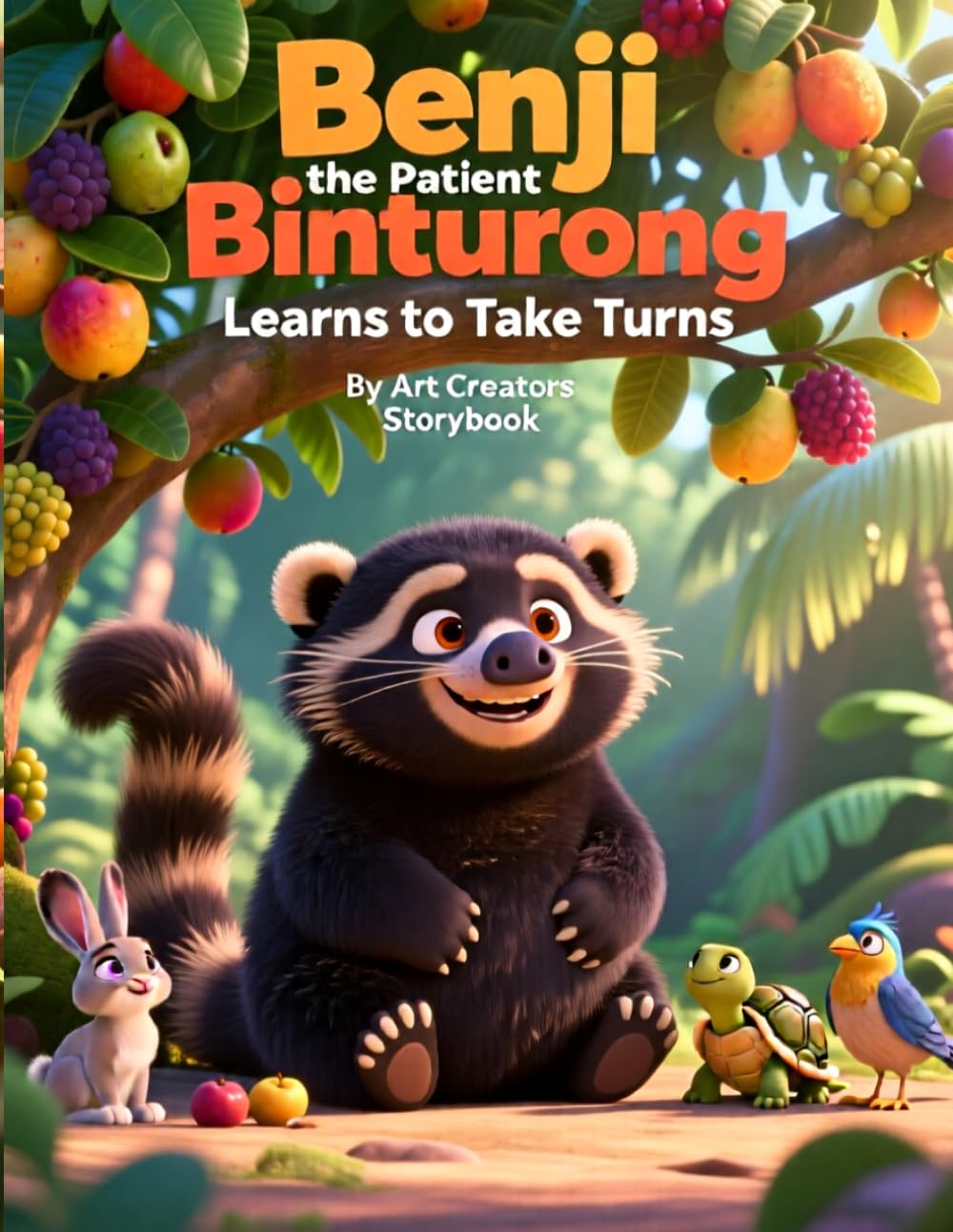 Benji the Patient Binturong Learns to Take Turns: A Gentle Children’s Story About Sharing, Patience, and Taking Turns (Social Emotional Learning for ... A Social-Emotional Learning Series)