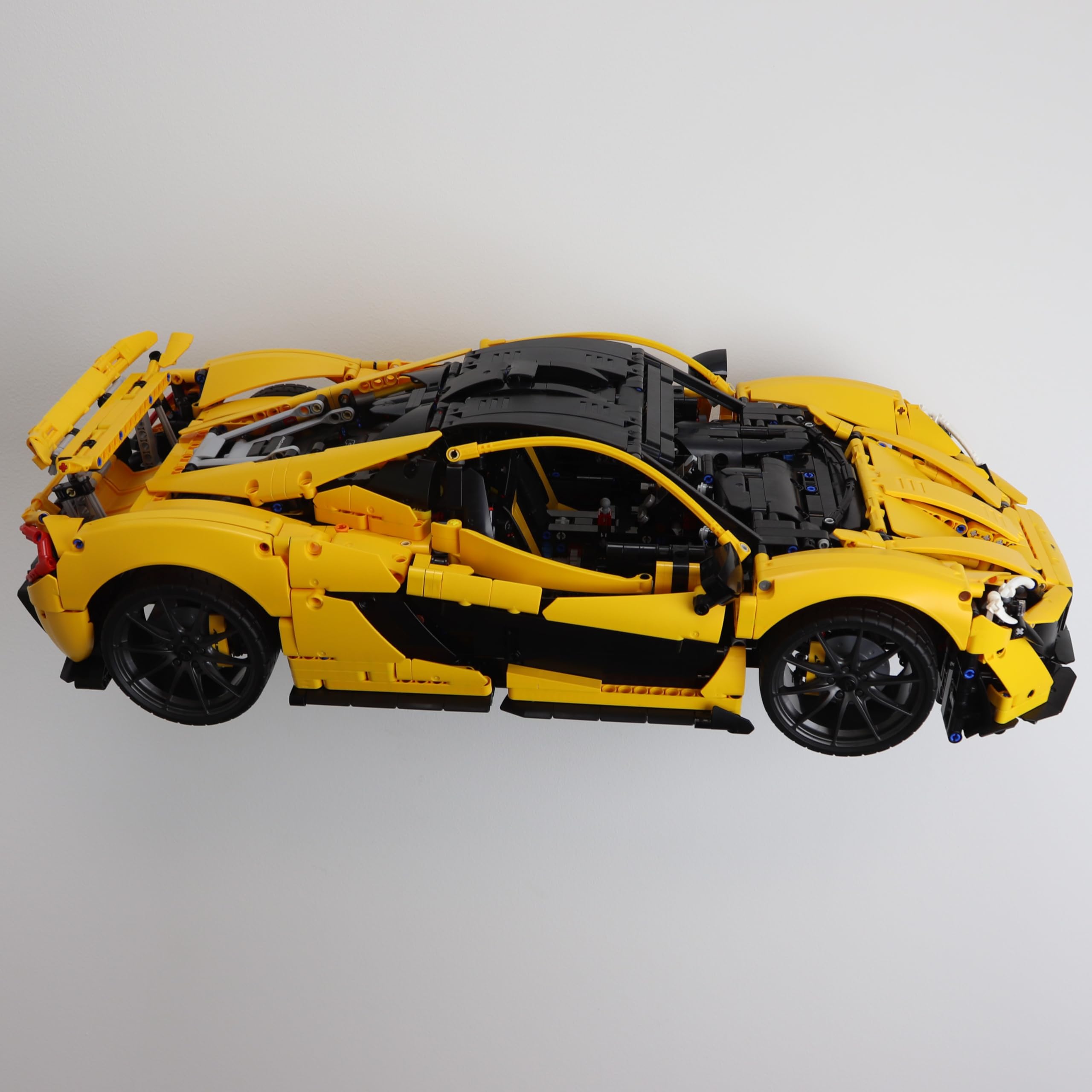 Espositore da parete compatibile con LEGO Technic McLaren P1 42172 - Espositore sicuro per modelli di auto