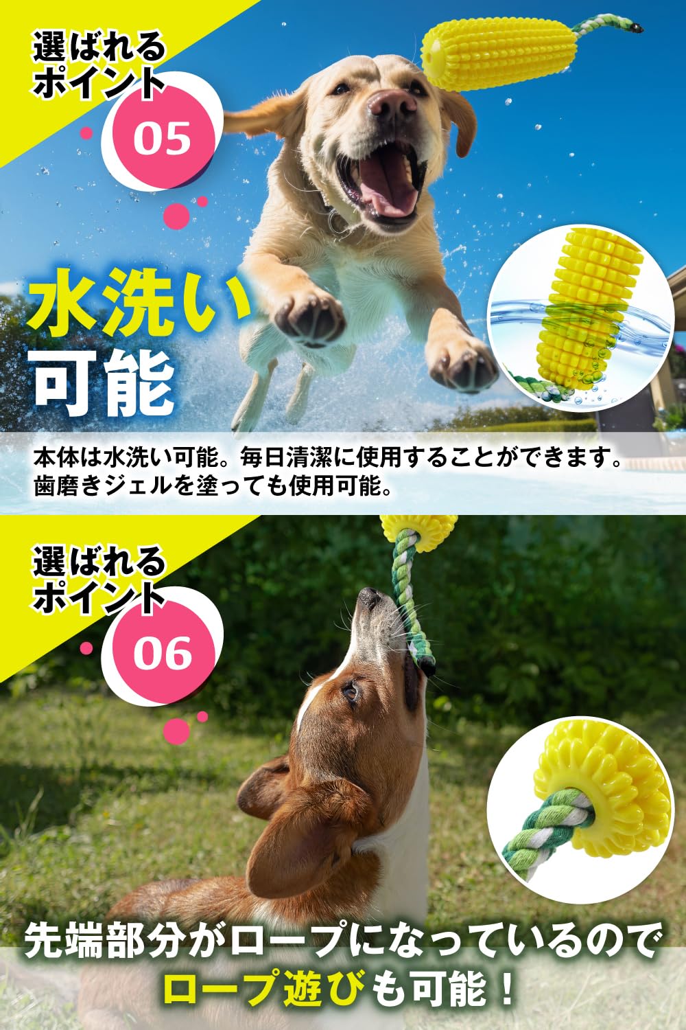 Amazon | 【獣医師監修】 犬 おもちゃ 噛む 【国内で無毒検査済
