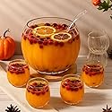 Image of Pumpkin Punch Bowl Set