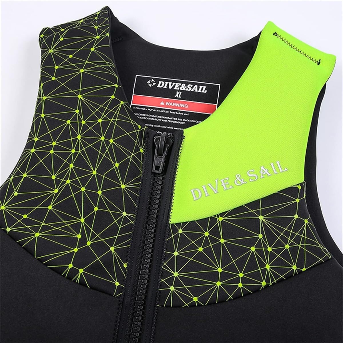 River Vest Alta Galleggiabilità con Doppia Fibbia Sicura e Comfort Neoprene per Pesca Mosca Trota Fiume Uso