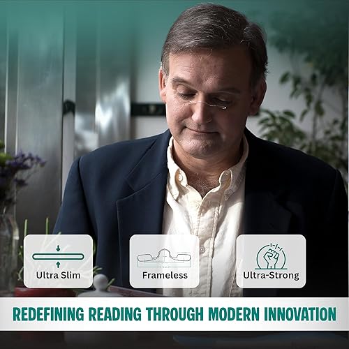 Miniatura 3 de glens Unisex Armless Reading Glasses - 3 Readers - Emergency Lightweight Pocket Ultra Thin Readers