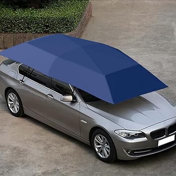 Universal Cover,Automatic Sun Shade Umbrella,Car Cover Tent Protection with Remote Controller