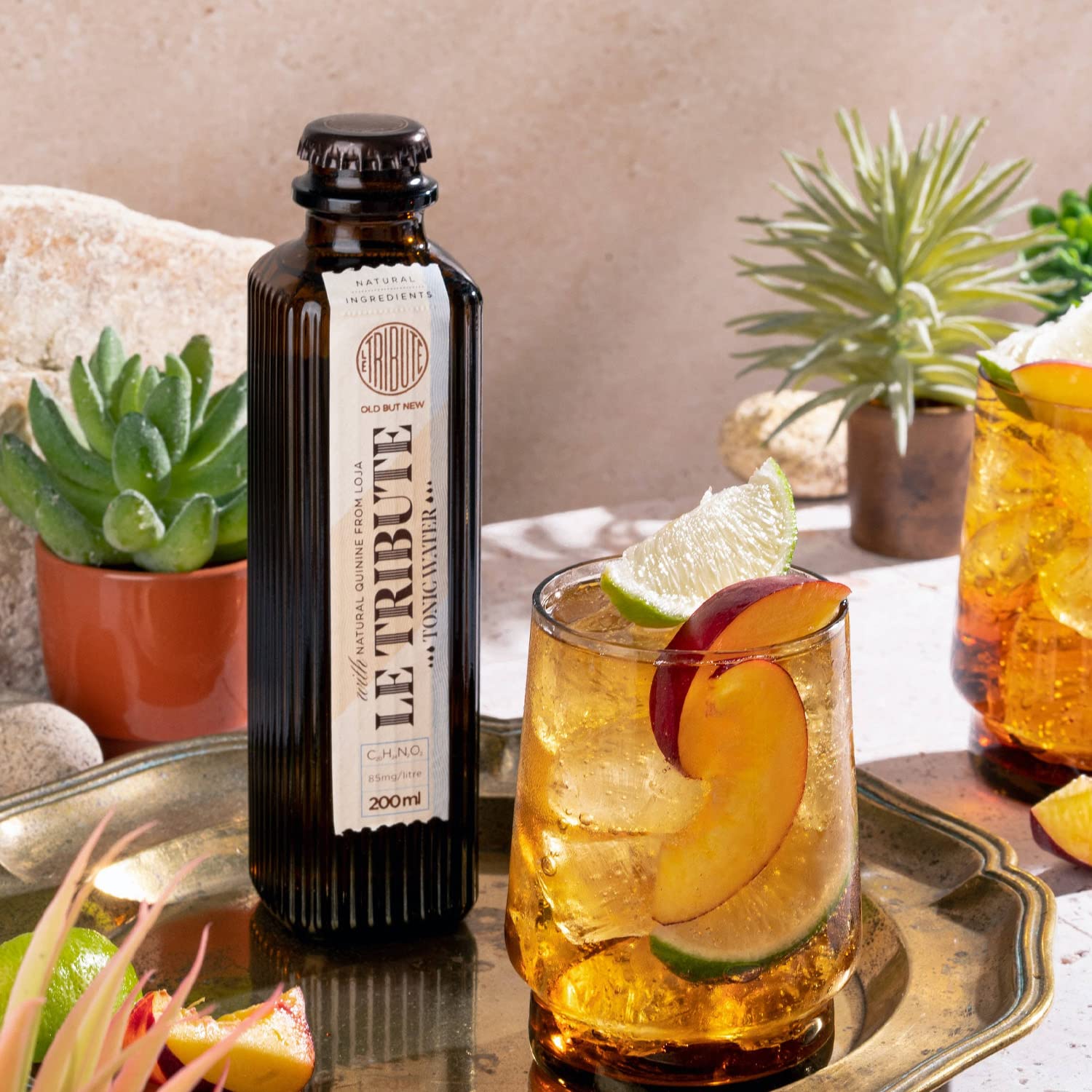 Le Tribute Zitrone Tonic Water, Flasche, Natürlich, Erfrischungsgetränk
