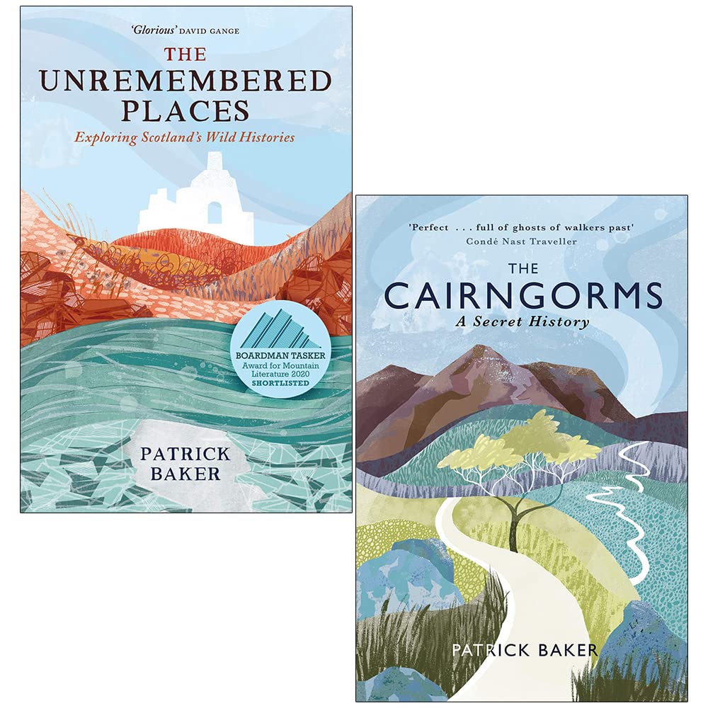 Patrick Baker Collection 2 Books Set (The Unremembered Places, The Cairngorms)