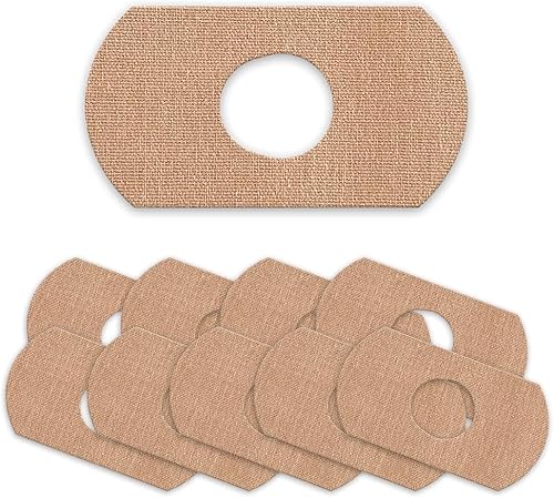 RockaDex Parches adhesivos para Dexcom G7 de 2 pulgadas, adhesivo impermeable y duradero, suave con la piel y protección continua duradera para el