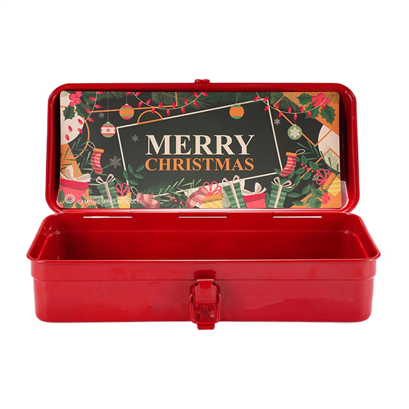 Boîtes de Noël en métal, boîtes de rangement carrées en métal, boîte de rangement en métal, boîte de rangement pour parfum, bougies parfumées, boîte de rangement pour, boîte de rangement pour