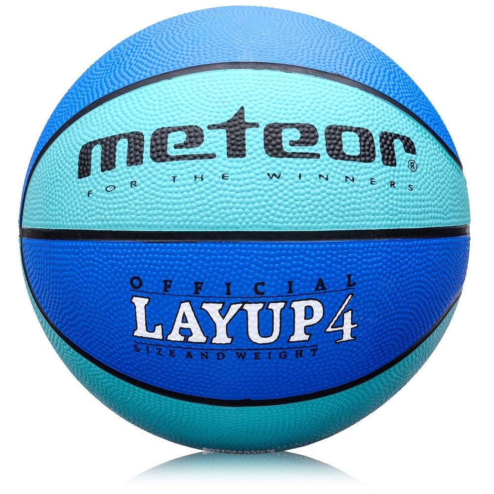 meteor Pallone Basket Palla da Basketball - Dimensione Bambini Giovani Ideale per Allenamento e Divertimento - Gonfiabili Pallacanestro Mini con Superficie Antiscivolo Layup