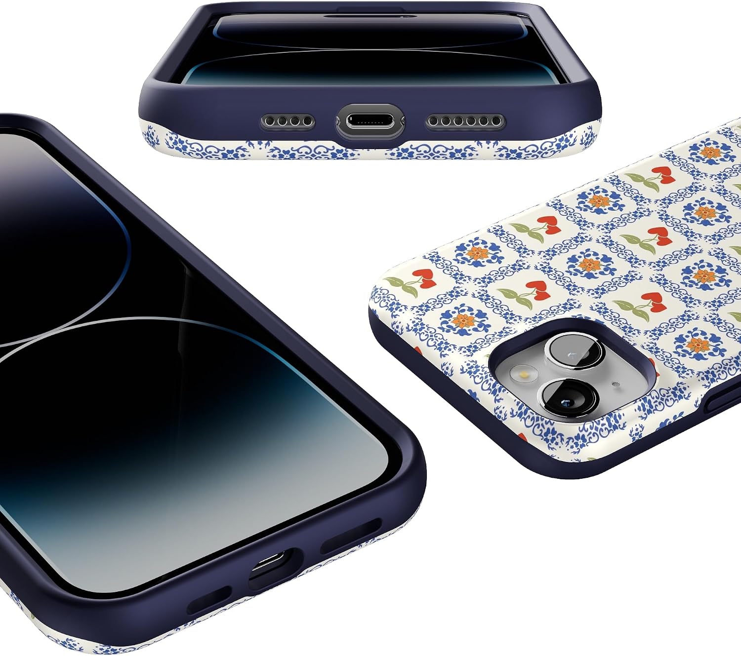 Casely iPhone 14 Plus Case | Palermo | Dippin' Daisy's Italian Coast | Bold Protective Design | Compatible with MagSafe