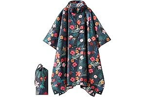 Hooded Rain Poncho: The Ultimate Guardian for Rainy Adventures