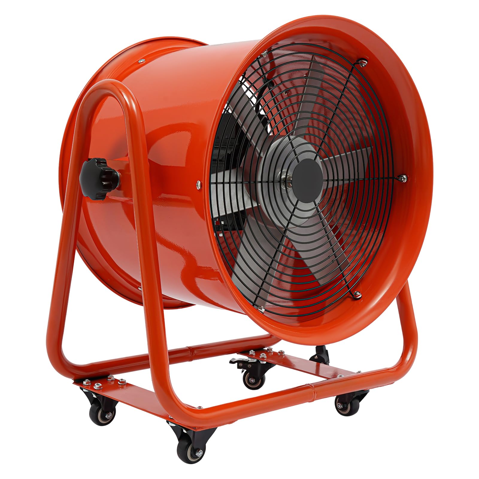 Ventilatore a tamburo, ventilatore industriale, 15000 CFM, inclinazione regolabile a 90°, ventilatore a pavimento, macchina eolica per magazzino, officina, fabbrica, cantina