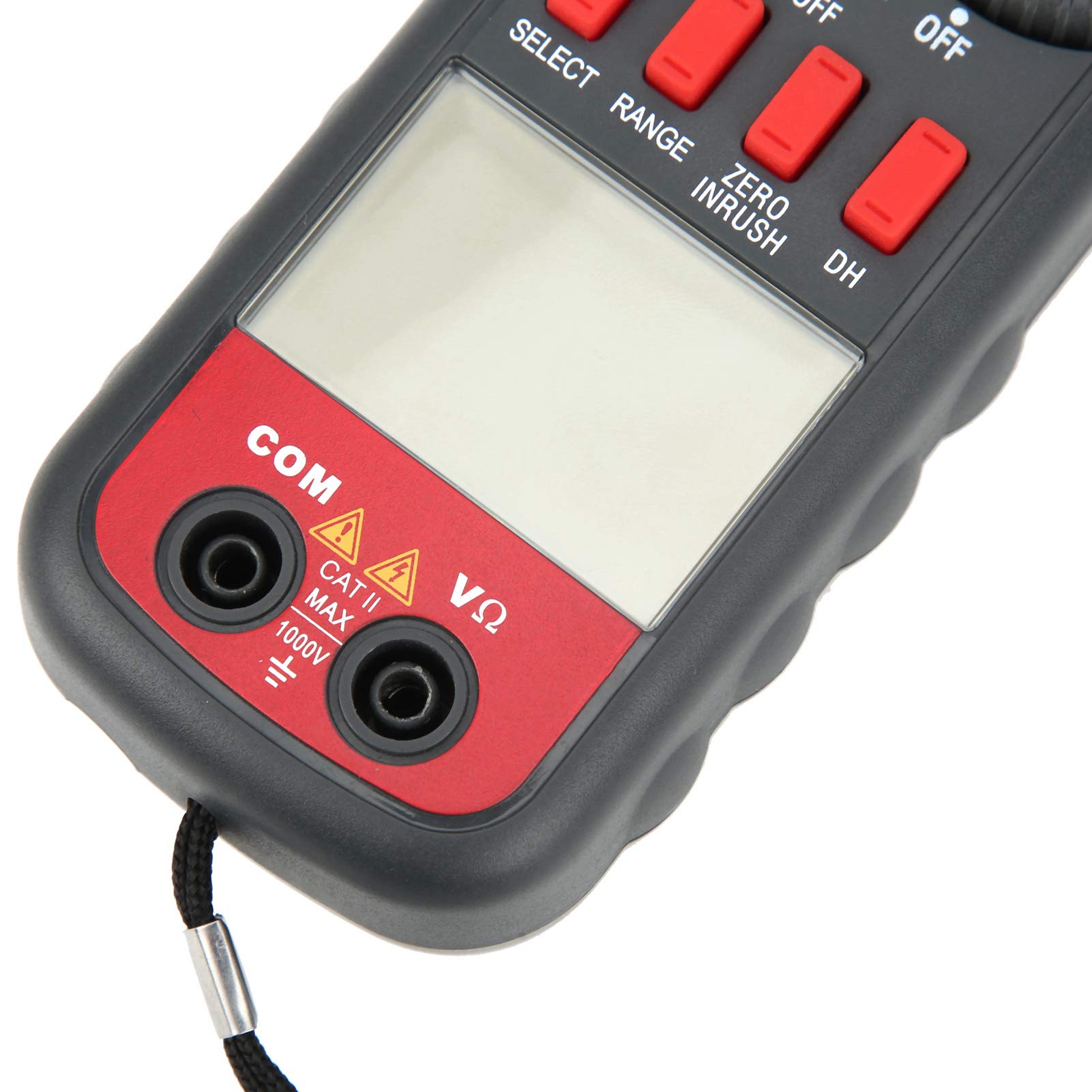 Hyuduo Miernik Cęgowy Multimetr Cyfrowy True RMS Tester Napięcia Prądu AC DC AC700V dla Elektryków i Napraw Samochodowych Do Użytku z Zakresem Prądu DC Do Spawania i Galwanizacji