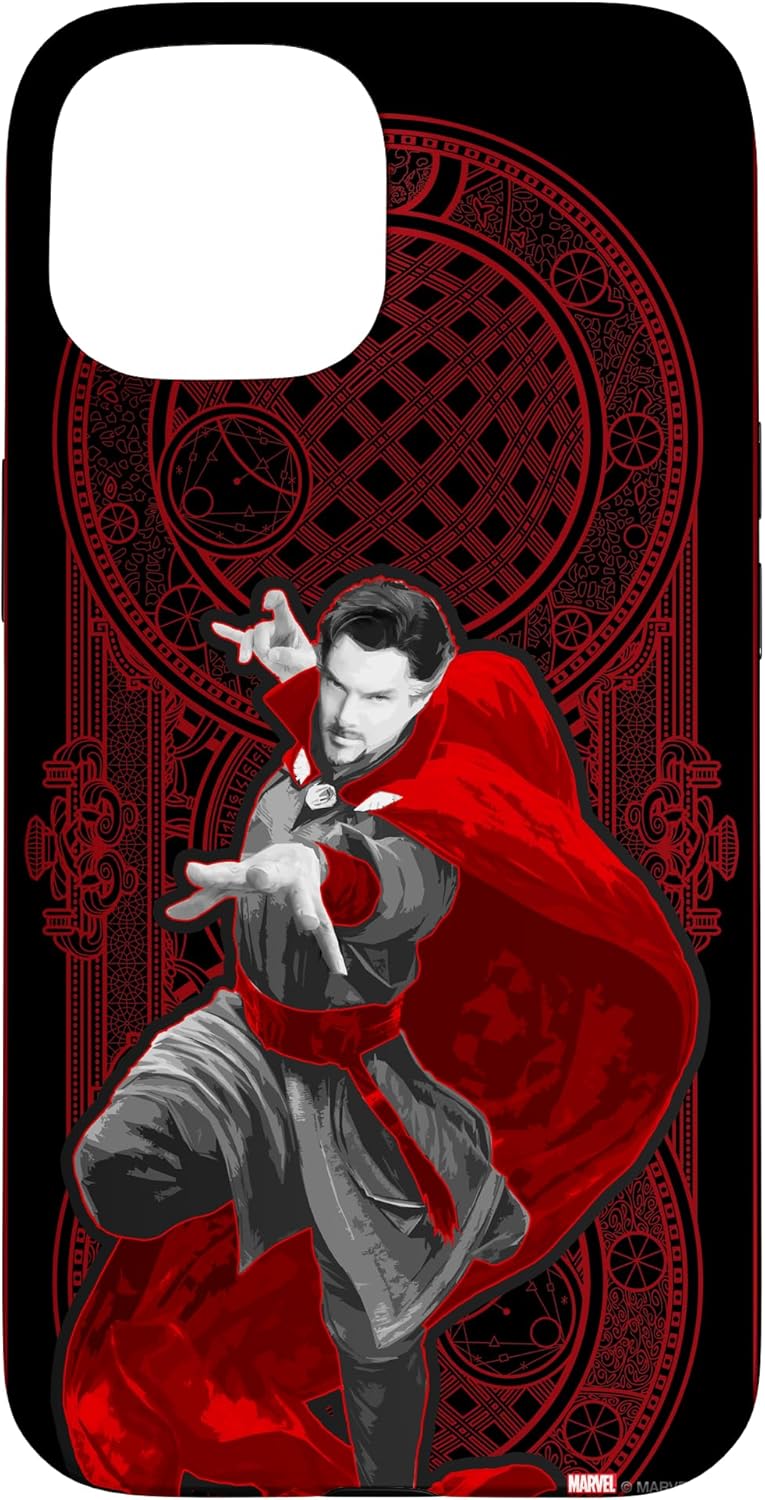 Marvel Doctor Strange Multiverse of Madness Cosmic Black Case for iPhone XR