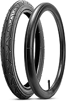 Vista 2 de Neumático trasero de 16×1.75 y cámara de aire, neumático plegable para silla de paseo trasera de 16x1.75/47-305 para modelos de cochecito de 3