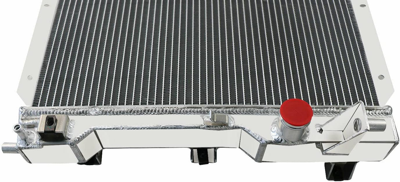 ALLOYWORKS 4 Rows Radiator For Ford Mustang 2005-2010 4.0 V6 4.6L & 2011-2014 3.7L 5.0L V8 MT