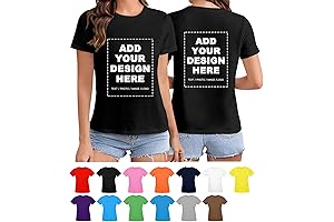 Custom Women's T-Shirt: Design Your Own Personalized Printed Tee