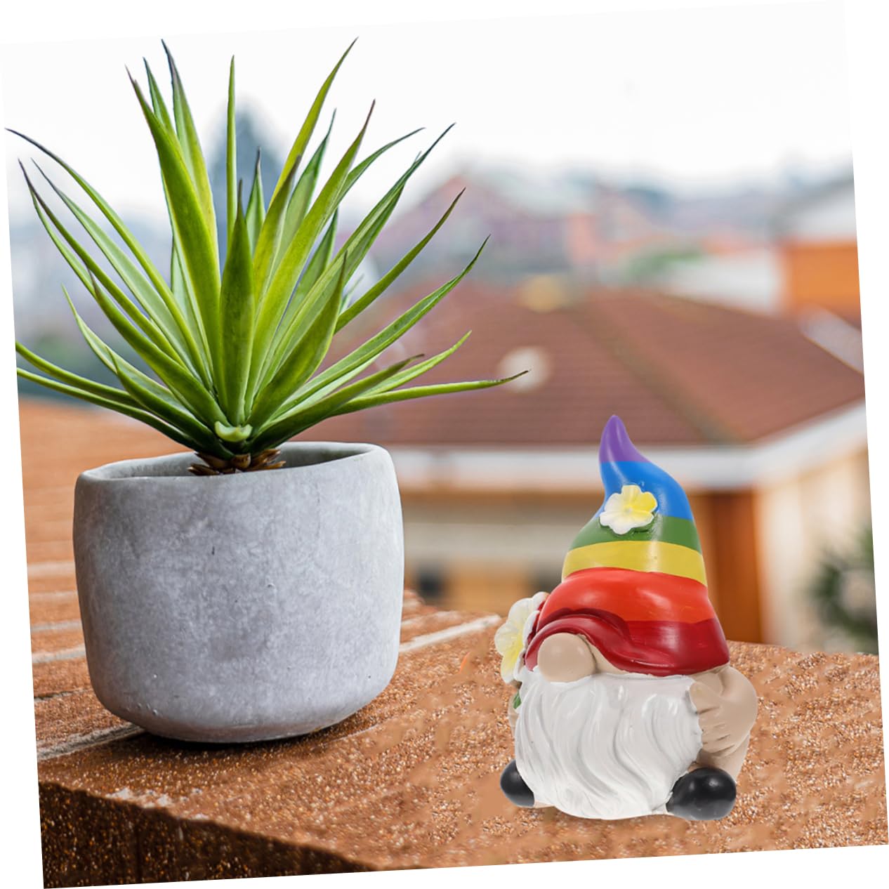 HEMOTON 3 Sätze Garten Statue Lustige Gartenzwerge Deko Für Außenbereich Und Bruchfest Für Garten Terrasse Und Innenräume Perfektes Für Gartenliebhaber 2 Stück * 3