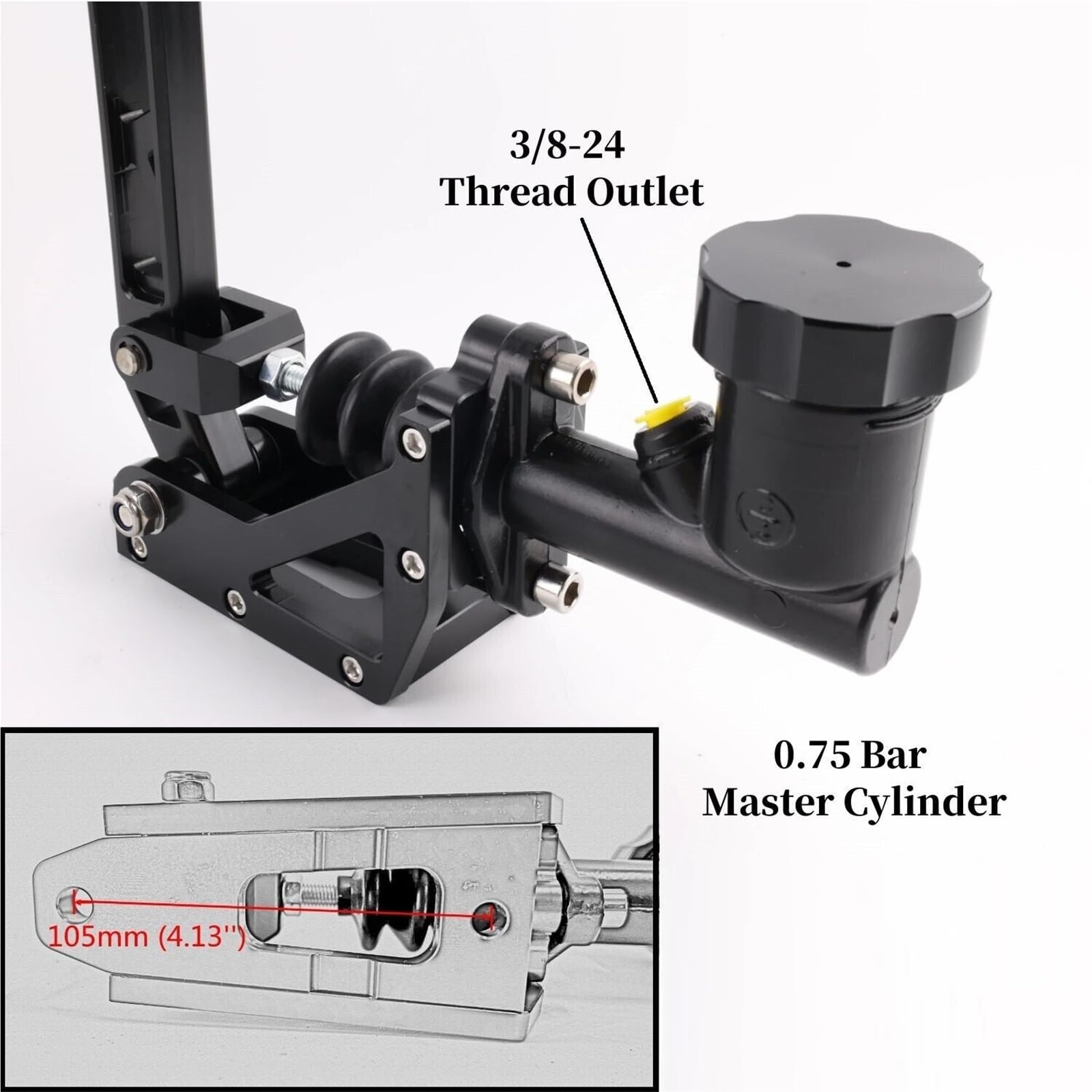 Samochód Wyścigowy Hydraulic Drift Hydro E-Brake E Brake Racing Handbrake Dźwignia Hamulca Ręcznego Z Długim Ramieniem Parking Brake
