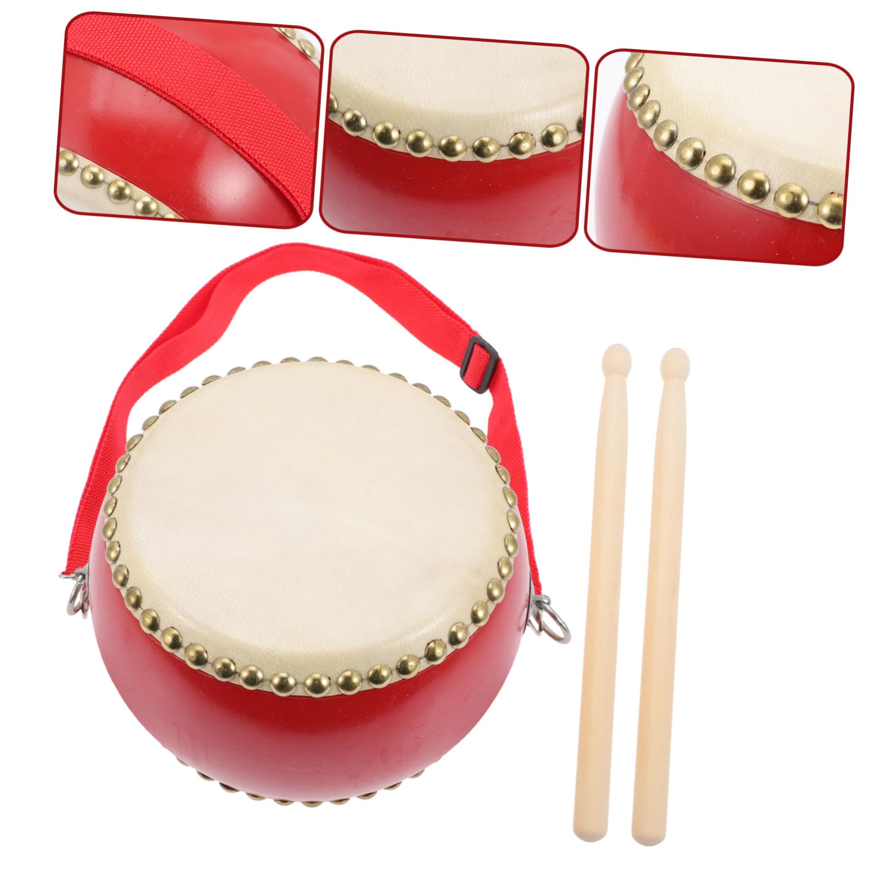 Giocattolo Bue per Strumento a Percussione Educativo per Ragazzi e Ragazze Sviluppo Ritmo e Coordinazione Mano-cervello