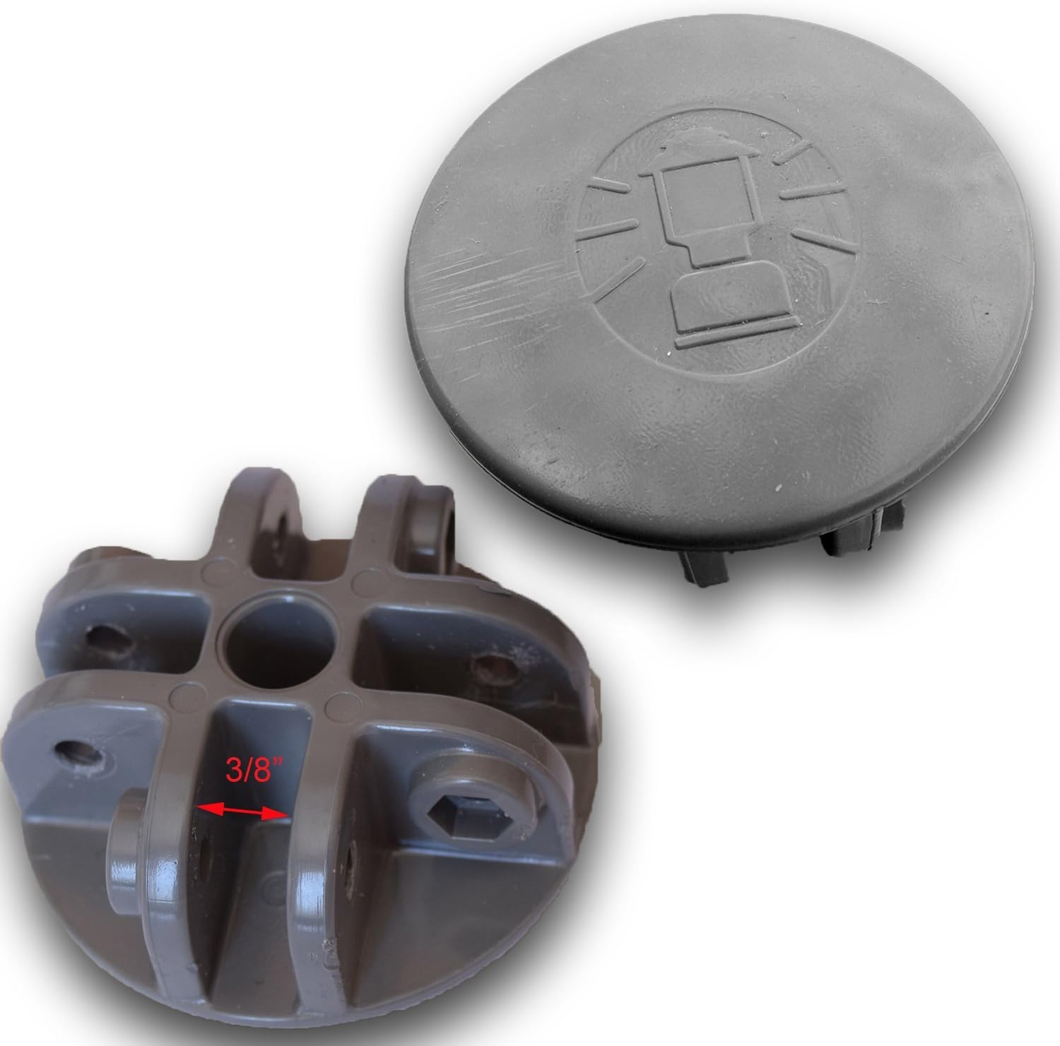 for Coleman 12 x 12 & 10 x 10 Straight Leg Instant Canopy Gazebo CENTER PEAK HUB Replacement Parts