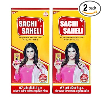 Sachi Saheli Ayurvedic Syrup for Women, 205ML (Pack of 2)