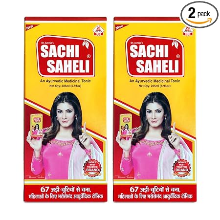 Sachi Saheli Ayurvedic Syrup for Women, 205ML (Pack of 2)