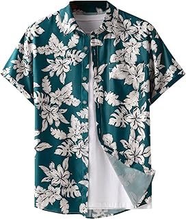 Lymio Casual Shirt for Men|| Shirt for Men|| Men Stylish Shirt || Men Printed Shirt (Beach Blue,Red,Rama)
