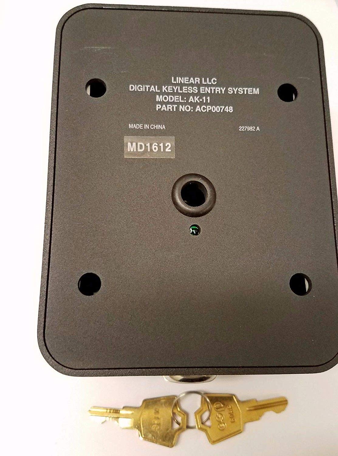 Exterior Digital KEYPAD Linear Model AK-11 ACP00748 Gate Access Control