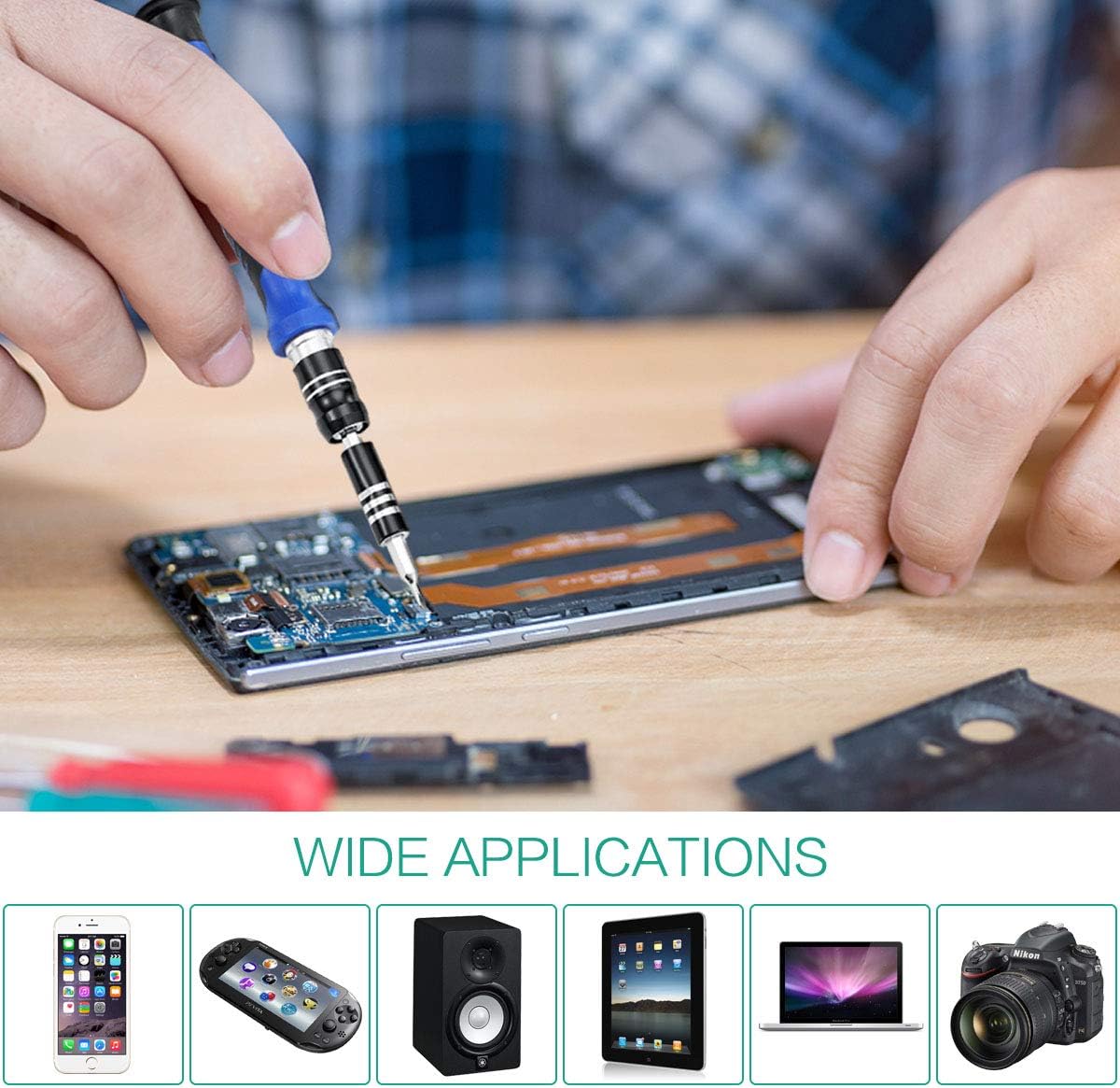 Wide applications of ORIA Precision Screwdriver Set