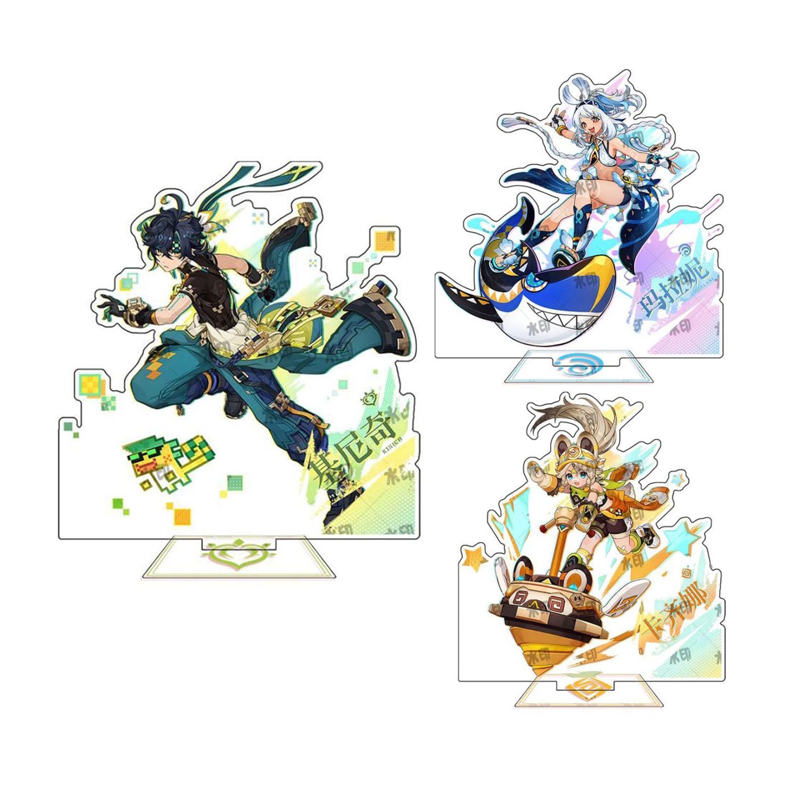 Amazon | 原神 アクリルスタンド ムアラニ キィニチ カチーナ アクスタ