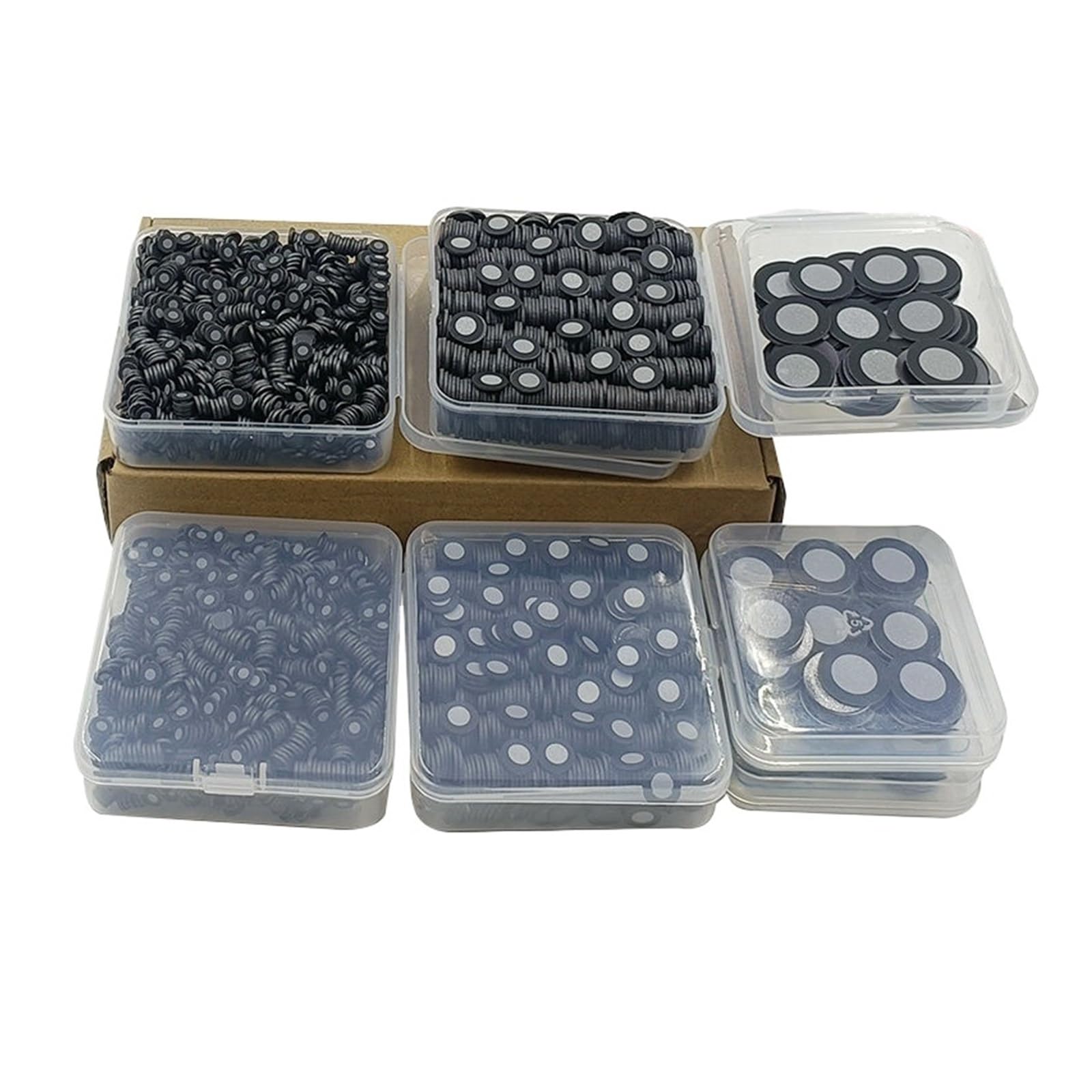 Scanner 3D Marcatori di posizionamento magnetici Punti di riferimento target ad alta riflettività Punto di tracciamento 3/6/10/12MM Migliora la precisione(1000pcs,6/10MM)