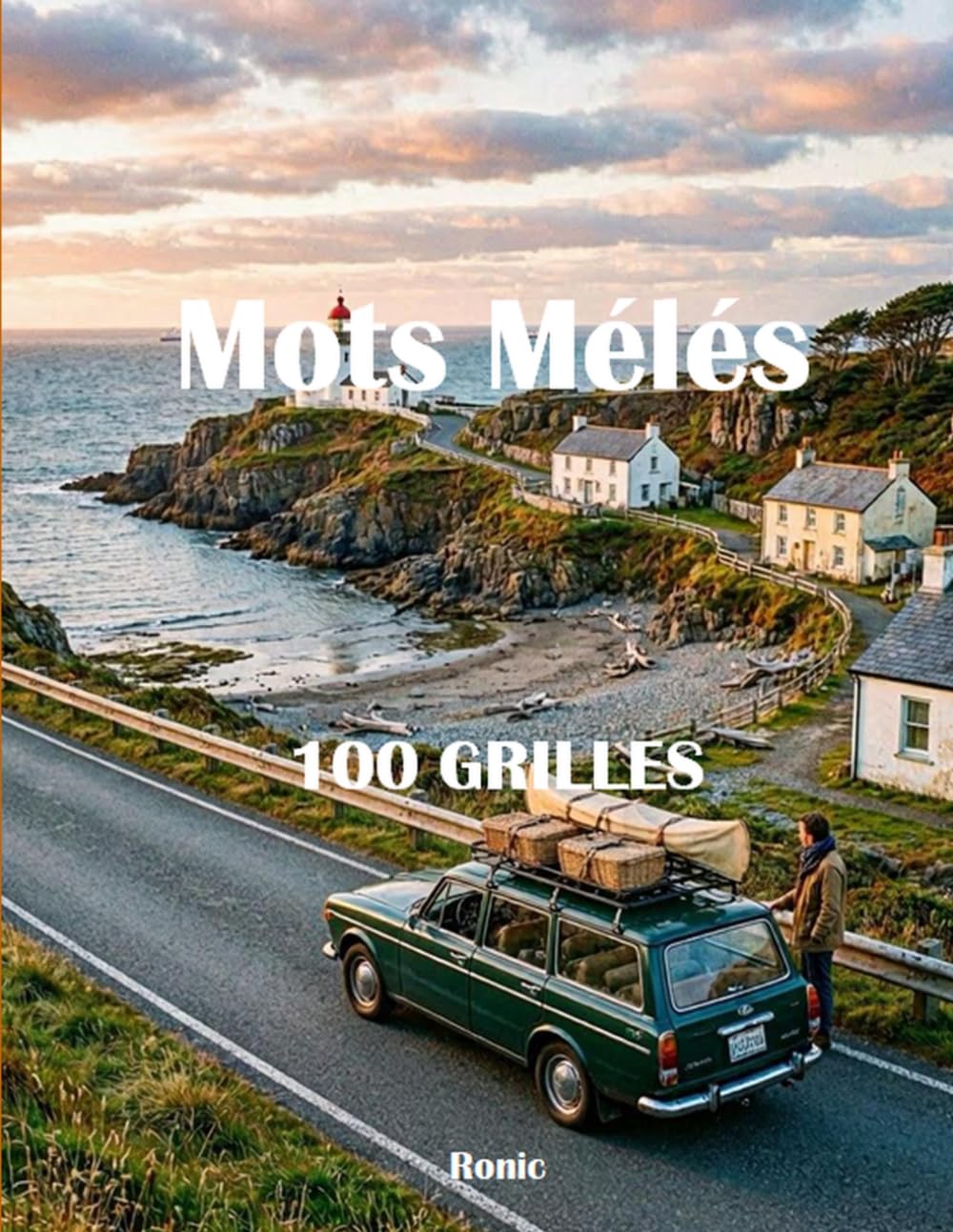 Mots Mêlés Voyage: 100 Grilles Thématiques - 2 par Page - Avec Solutions