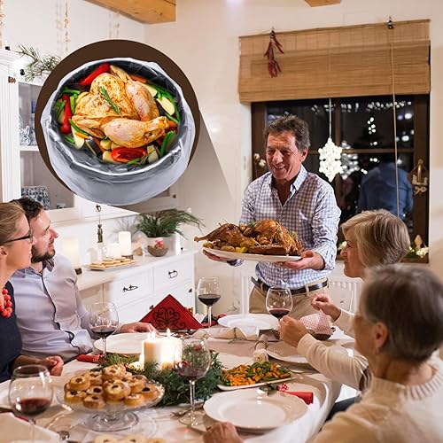 Miniatura 6 de Bolsas de almacenamiento de alimentos, bolsas de 5 galones, bolsa de plástico de grado alimenticio para marinar y salmuera, sin BPA, extra