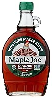 Vista 1 de Maple Joe, Jarabe orgánico de arce oscuro, 12 onzas líquidas