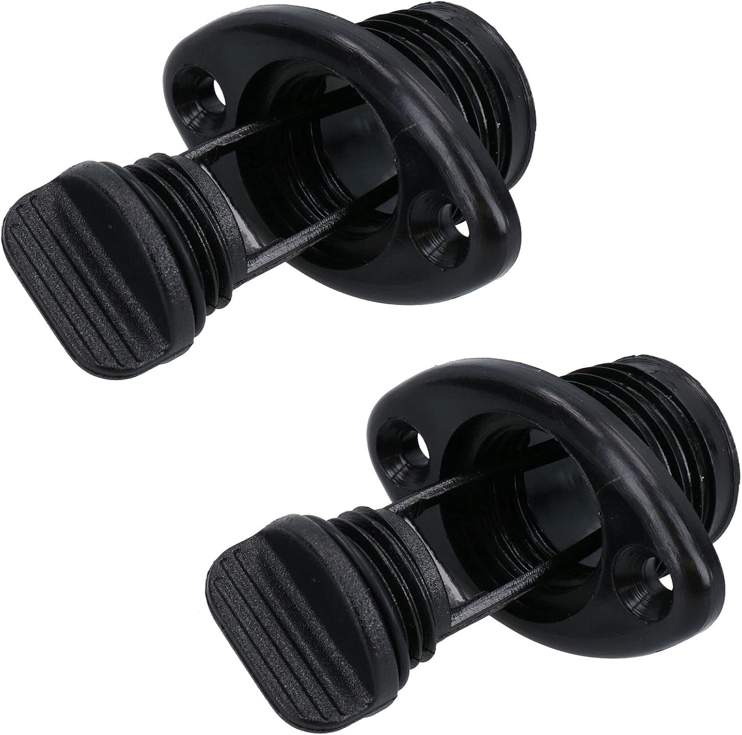 AB Tools 2 Pack Boat Drain Plug Bung Fitting Kayak Speedboat Rib Bung Transom