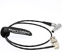 Vista 3 de Alvin's Cables BNC a 5 pines código de tiempo en cable para dispositivos de sonido ARRI Alexa cámara 19.7 in 19.7 pulgadas
